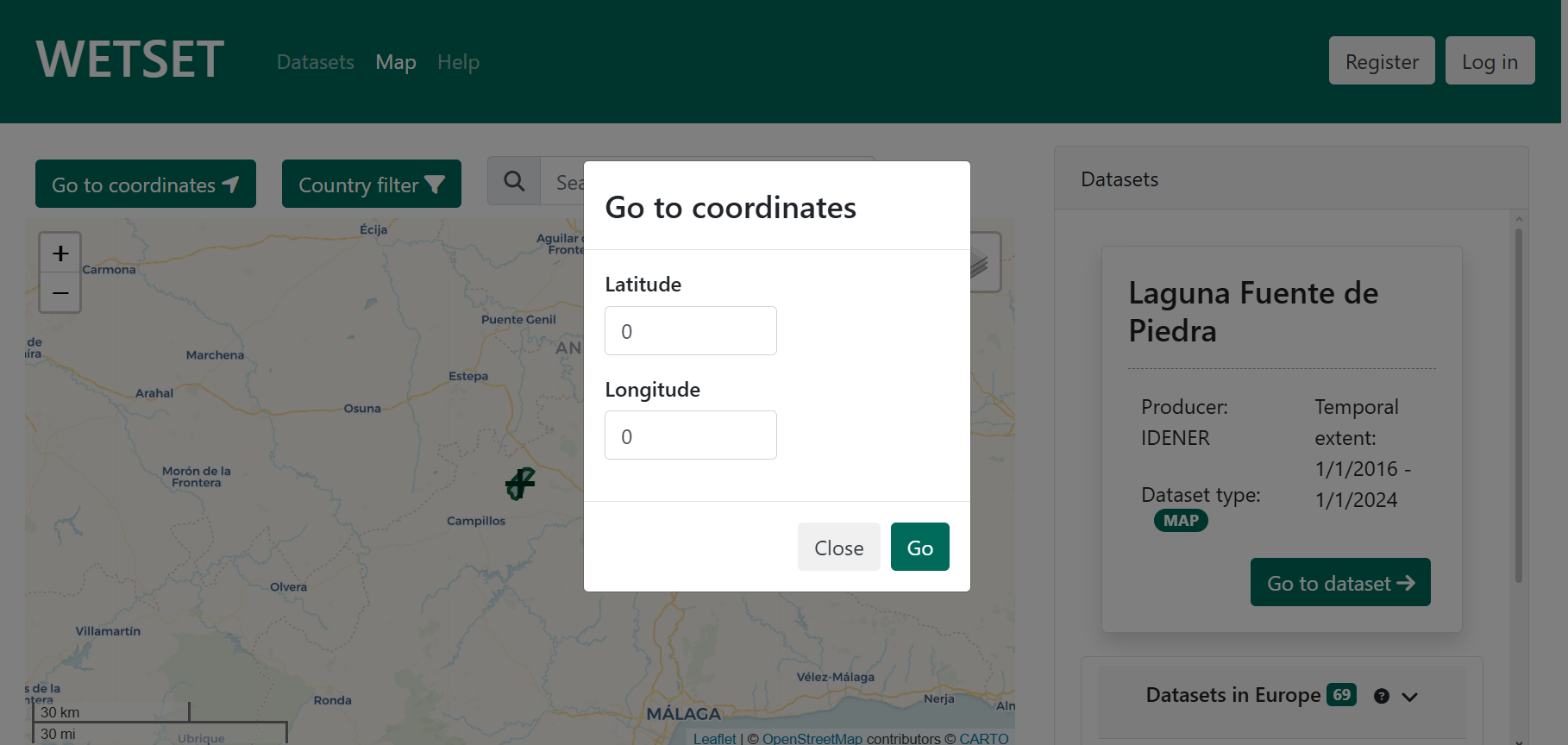Map general screenshot